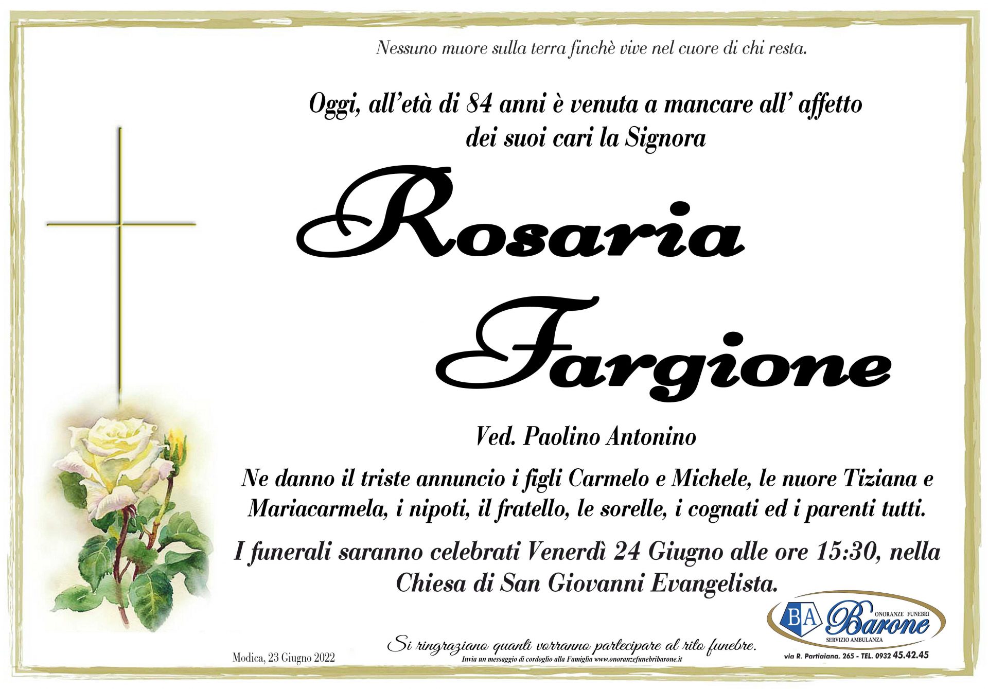 Rosaria Fargione
