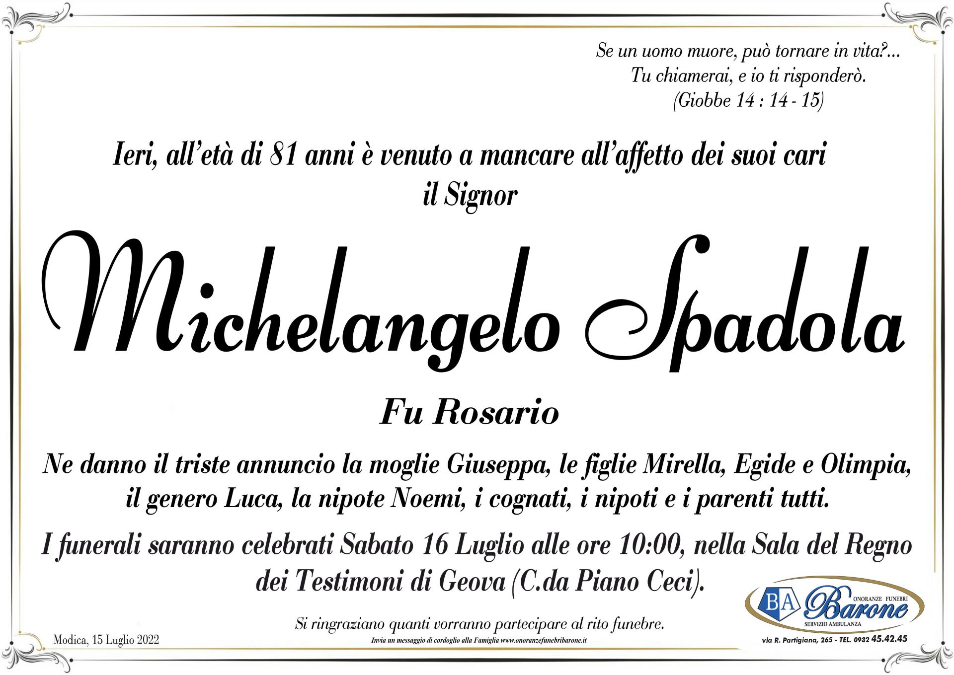 Michelangelo Spadola