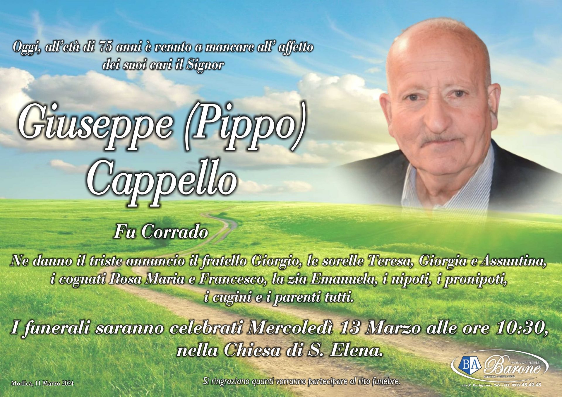 Giuseppe (Pippo) Cappello